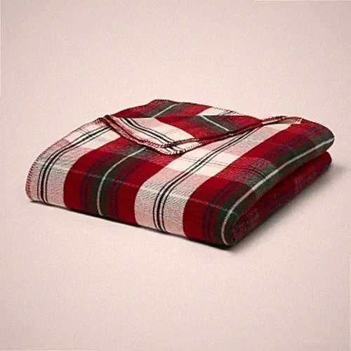 Brushed Cotton Blanket Plaid - Threshold™