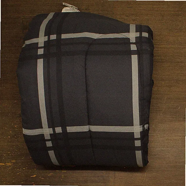 fairfield Square Casual Plaid 6-Piece Comforter Set 2000009657 Navy Blue Twin XL